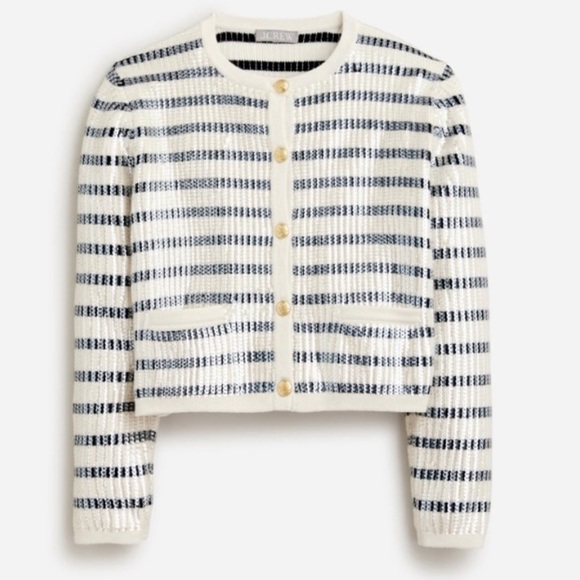 NWT Emilie Sweater Lady Jacket in Sequin